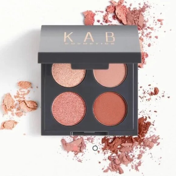 Brand New KAB Cosmetics Eyeshadow Quad in Naked - Sold Out - Picture 9 of 14
